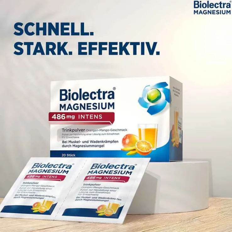 Biolectra Magnesium 486mg intens Trinkpulver Ora-Man., 20 St