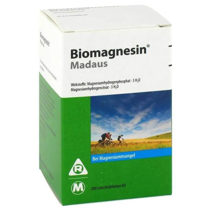 Biomagnesin® MADAUS Lutschtabletten, 200 St