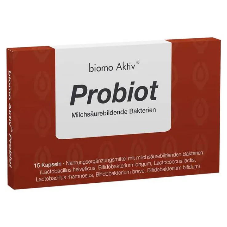 Biomo Aktiv Probiot Kapseln, 15 St