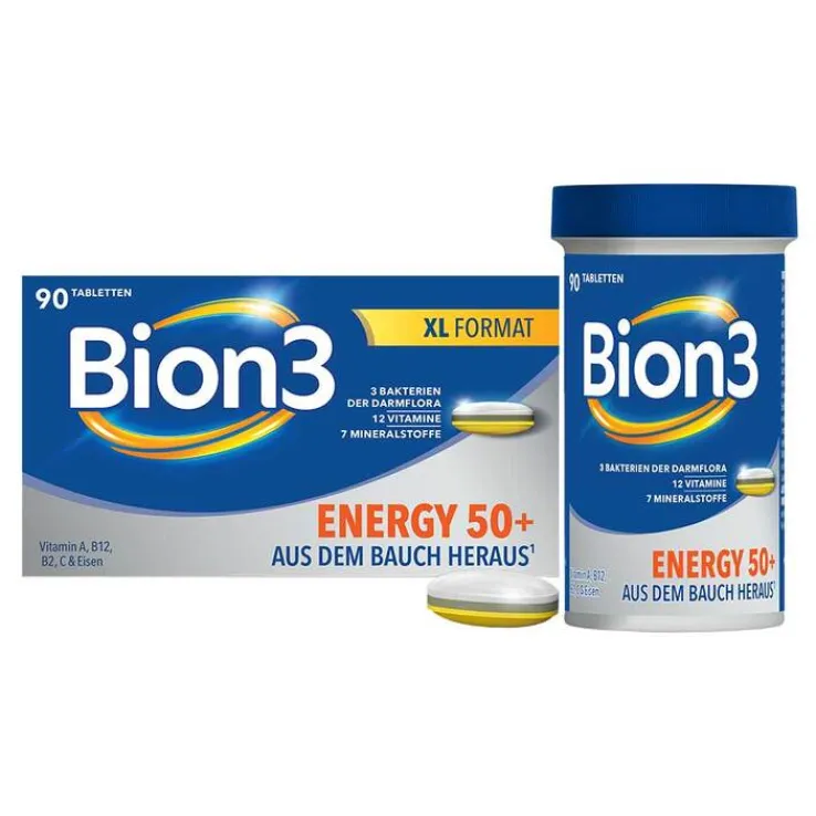 BION3 50 + Energy Tabletten, 90 St