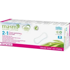 Bio Slipeinlagen Maxi extra lang 100% Bio BW Masmi, 24 St