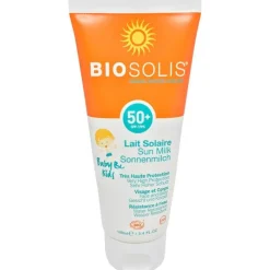Bio Sonnenmilch Baby & Kids LSF 50 + Biosolis, 100 ml