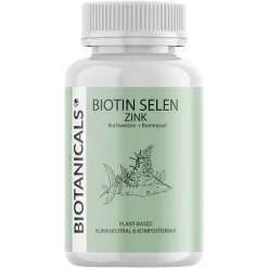Biotanicals Biotin Selen Zink Kapseln, 120 St