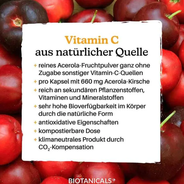 Biotanicals Vitamin C Kapseln, 120 St