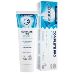Bio Zahnpasta Complete Pro mit Xylit Nordics, 75 ml