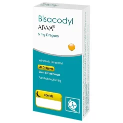 Bisacodyl AIWA 5 mg magensaftresistente Tabletten, 20 St