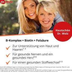 B Komplex + Biotin + Folsäure Tabletten, 300 St