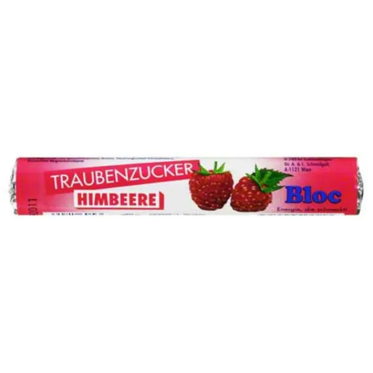 Bloc Traubenzucker Himbeere, 1 St