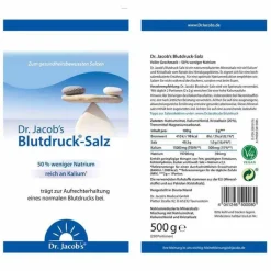 Blutdruck-Salz mit Kalium Dr. Jacob`s, 250 g