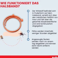 Bolfo® Zecken- und Flohschutzband für Katzen und kleine Hunde, 1 St