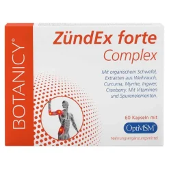 Botanicy Zündex forte Complex mit Optimsm Kapseln, 60 St