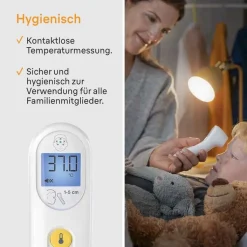 Braun Sensian 3 kontaktloses Thermometer, 1 St