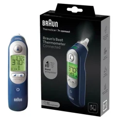 Braun Thermoscan 7 + Connect Ohrthermometer, 1 St