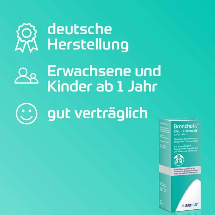 Bronchofit Efeu-Hustensaft, 100 ml