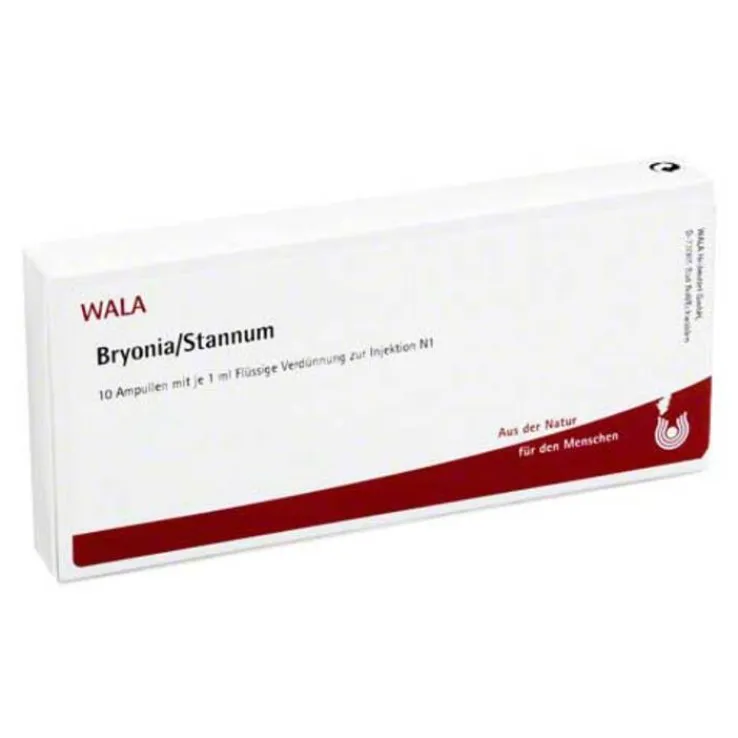 Bryonia Stannum Ampullen, 10X1 ml