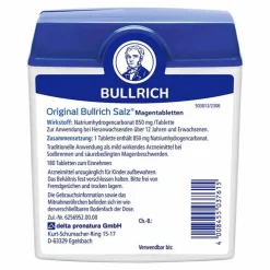 Bullrich Salz® Tabletten gegen Sodbrennen, 180 St