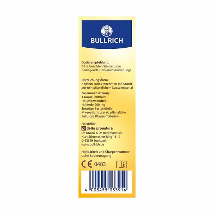 Bullrichs Heilerde Kapseln, 48 St
