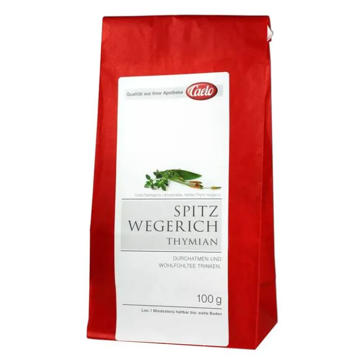 Caelo Spitzwegerich Thymian Tee HV Packung, 100 g