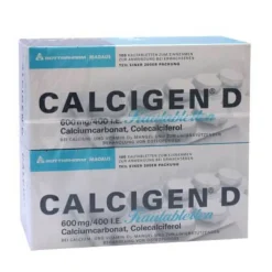 Calcigen D 600 mg / 400 I.E. Kautabletten, 200 St