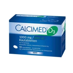 Calcimed D3 1000 mg / 880 I.E. Kautabletten, 96 St