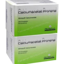 Calciumacetat Prorenal 500 mg Filmtabletten, 200 St