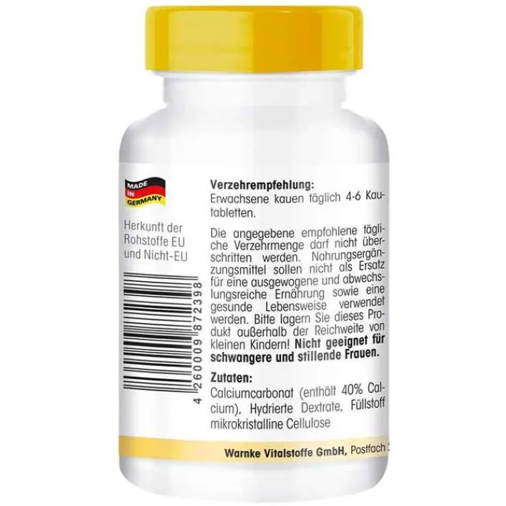 Calciumcarbonat 500 Kautabletten, 100 St