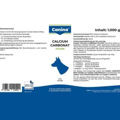 Calciumcarbonat Pulver vet. (für Tiere), 1000 g