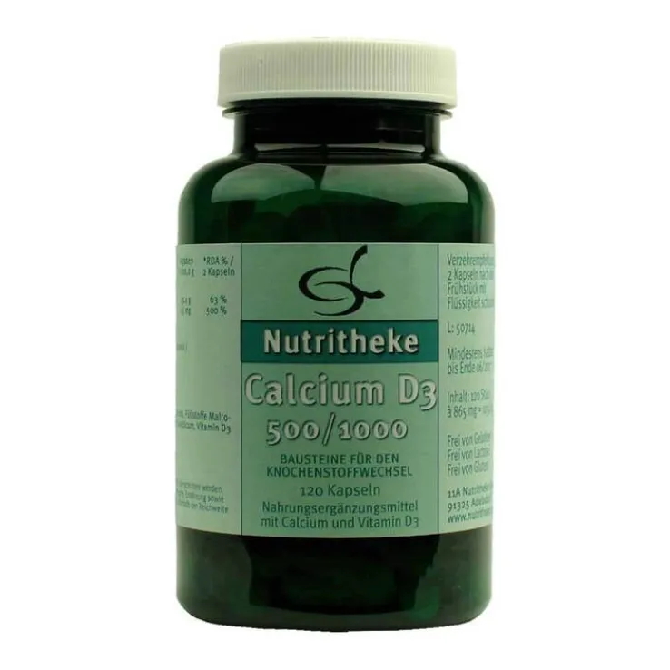 Calcium D3 500 / 1000 Kapseln, 180 St