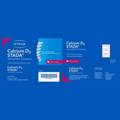 Calcium D3 STADA® 600 mg/400 I.E. Kautabletten, 50 St