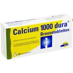 Calcium 1000 dura Brausetabletten, 40 St