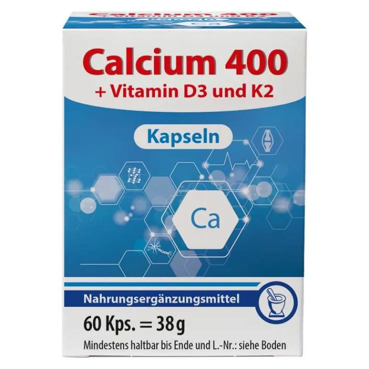 Calcium 400 Kapseln, 60 St