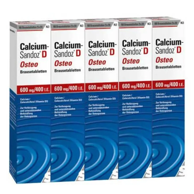 Calcium Sandoz D Osteo Brausetabletten, 100 St