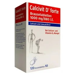 Calcivit D forte Brausetabletten, 120 St