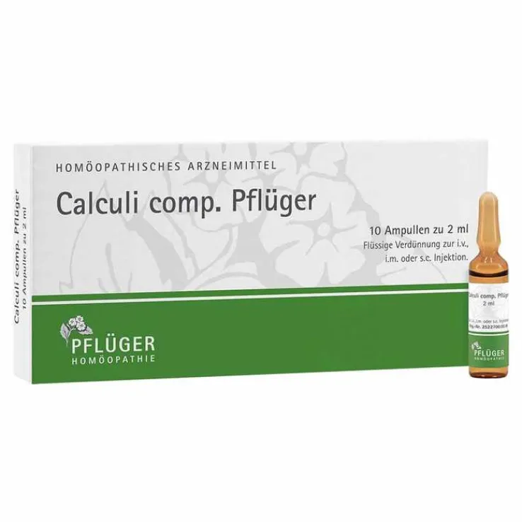 Calculi comp. Pflüger Ampullen, 10 St
