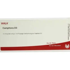Camphora D 3 Ampullen, 10X1 ml