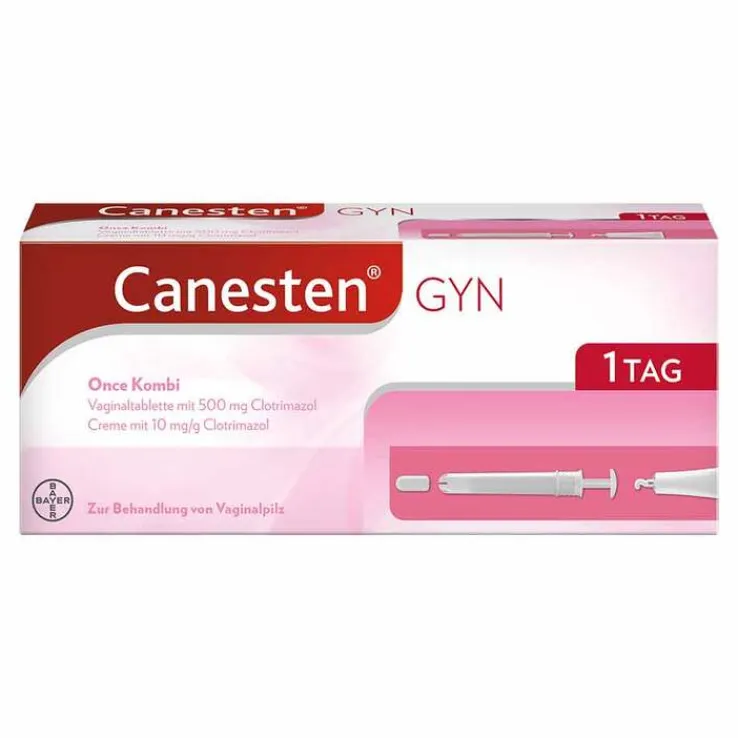 Canesten GYN Once Kombi zur Behandlung von Scheidenpilz, 1 P