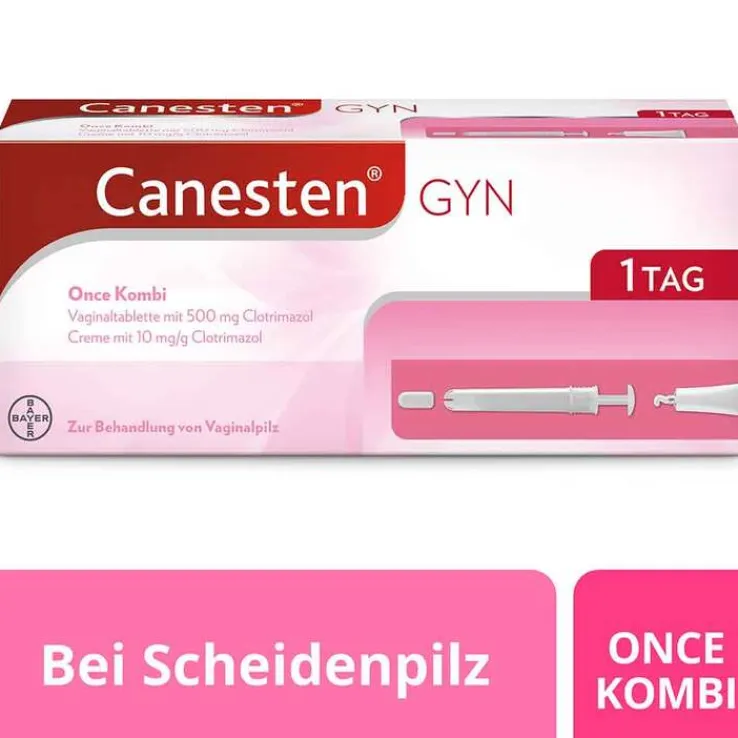 Canesten GYN Once Kombi zur Behandlung von Scheidenpilz, 1 P