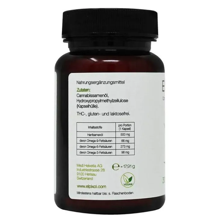 Cannabisöl Kapseln Elpixol, 30 St