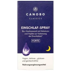 Canobo Bio-Hanfsamenöl Einschlaf-Spray Hopf. / Mela., 10 ml