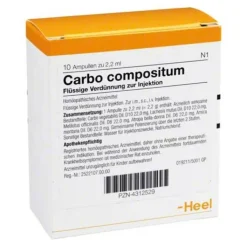 Carbo Compositum Ampullen, 10 St