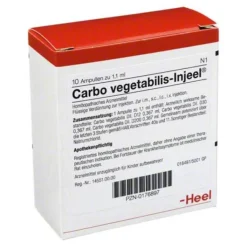 Carbo vegetabilis Injeel Ampullen, 10 St
