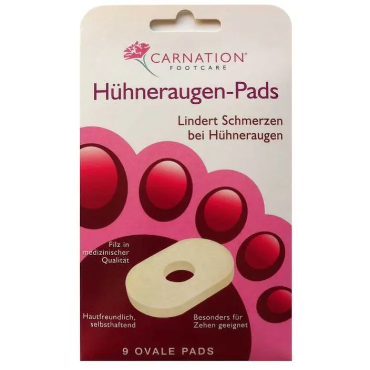 Carnation Hühneraugen-Pads, 9 St