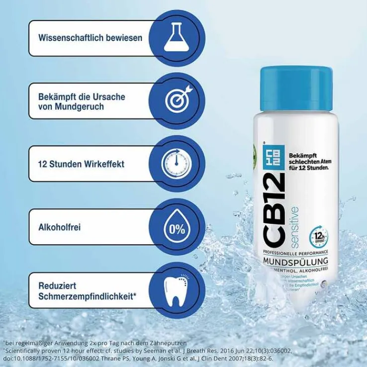 CB12 sensitive Mund Spüllösung, 500 ml