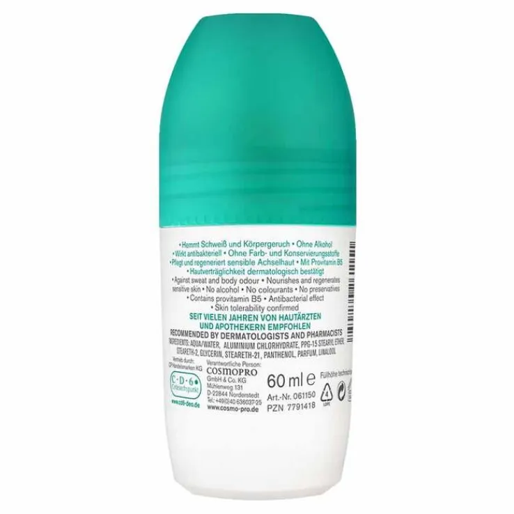 c.d.6+ Pflegedeo Roll on, 60 ml