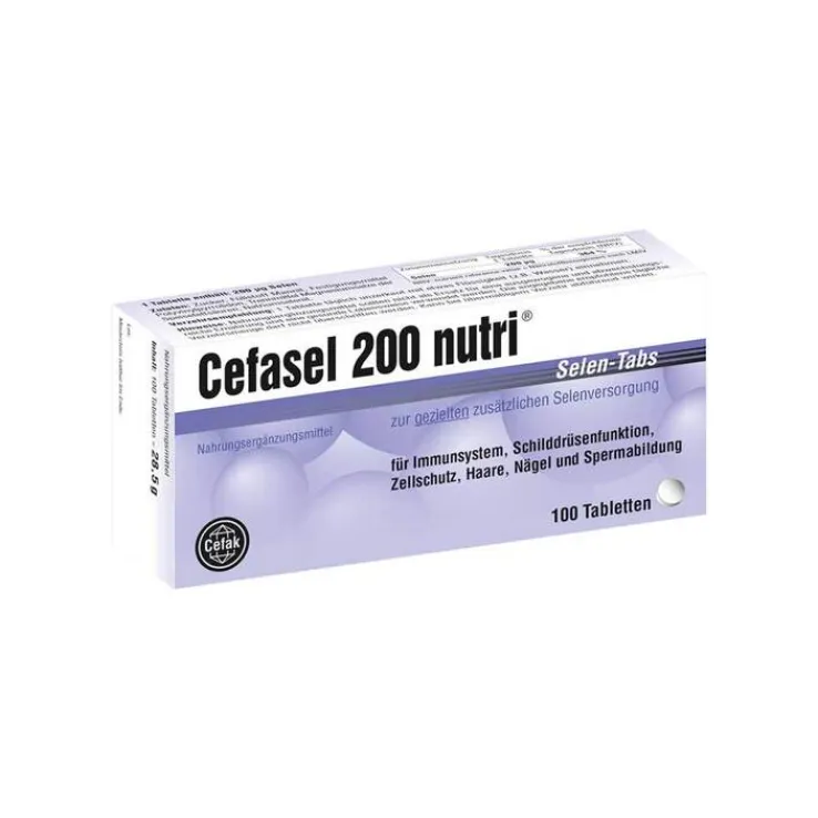 Cefasel 200 nutri Selen Tabs Tabletten, 100 St