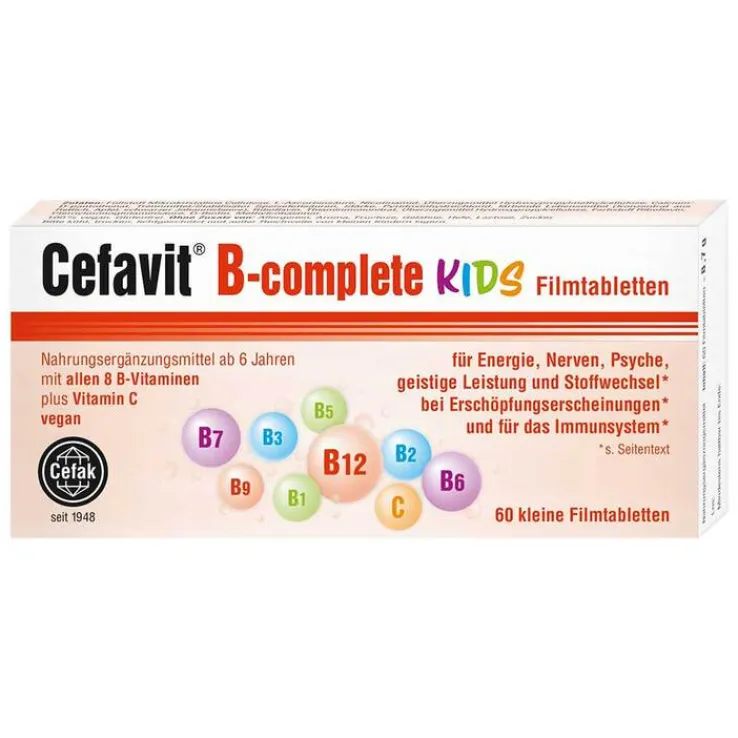 Cefavit B-complete Kids Filmtabletten, 60 St