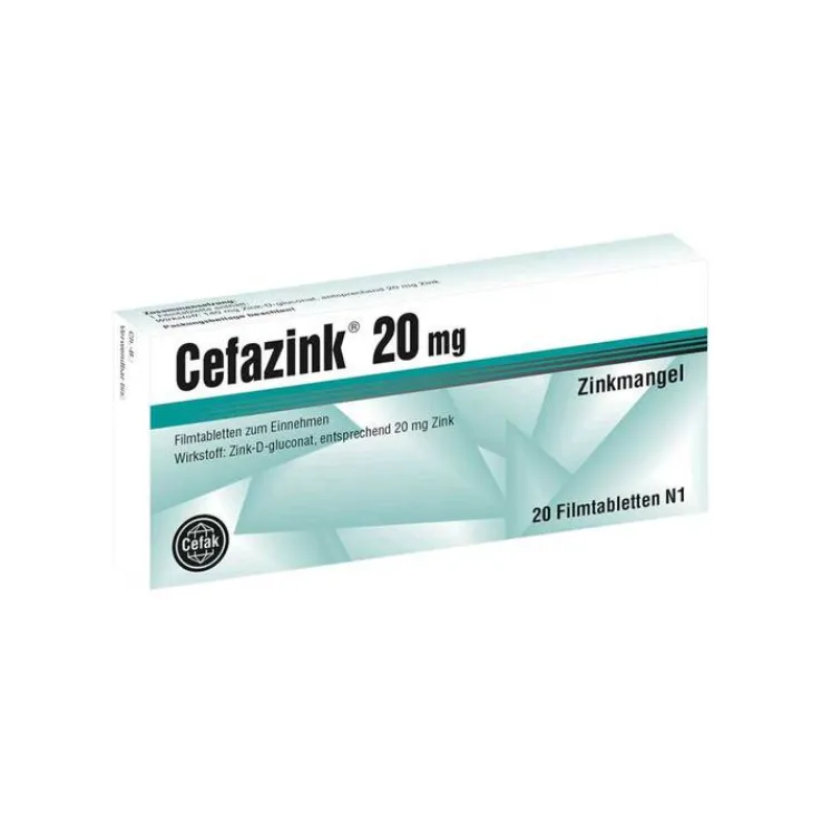 Cefazink 20 mg Filmtabletten, 20 St
