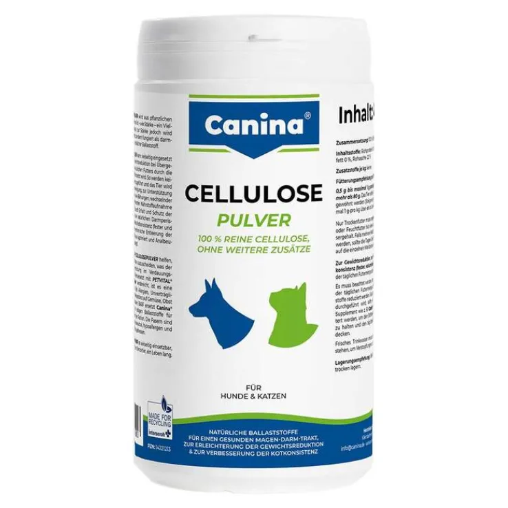 Cellulosepulver Einzelfuttermittel für Hunde / Katzen, 400 g