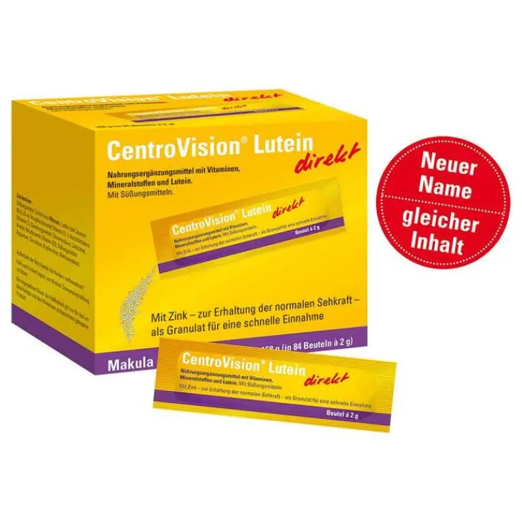 Centrovision Lutein direkt Granulat, 84 St