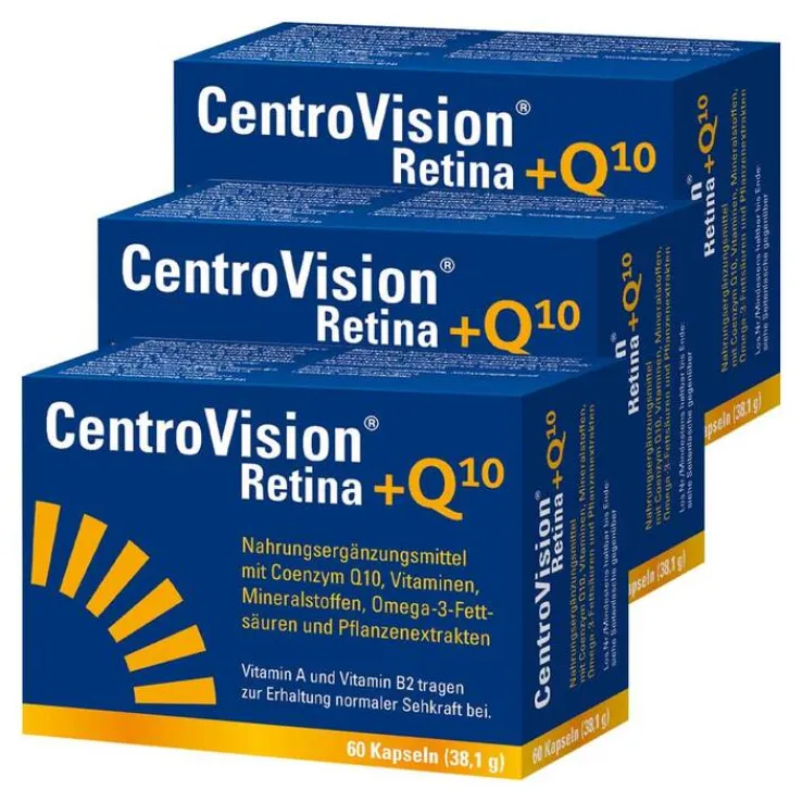 Centrovision Retina + Q10 Kapseln, 180 St